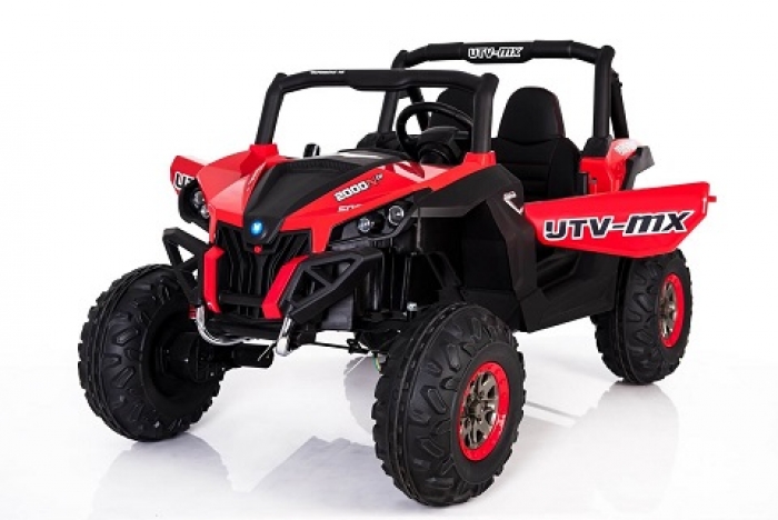 Kinder Elektrofahrzeug Gigant Buggy (2-Sitzer) UTV 4×4 -Rot