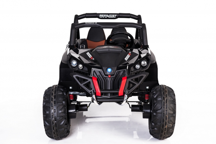Kinder Elektrofahrzeug Gigant Buggy (2-Sitzer) UTV 4×4 Schwarz