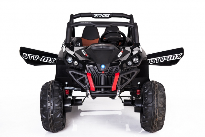 Kinder Elektrofahrzeug Gigant Buggy (2-Sitzer) UTV 4×4 Schwarz