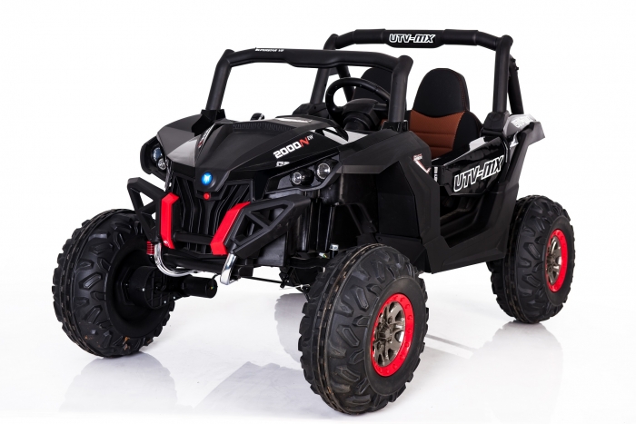 Kinder Elektrofahrzeug Gigant Buggy (2-Sitzer) UTV 4×4 Schwarz