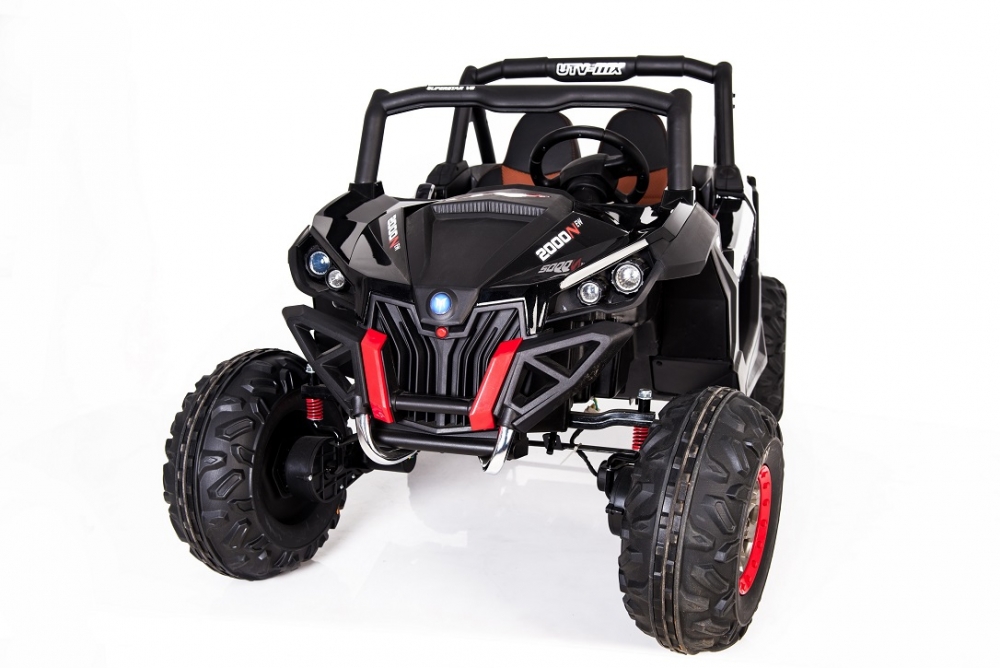 Kinder Elektrofahrzeug Gigant Buggy (2-Sitzer) UTV 4×4 Schwarz