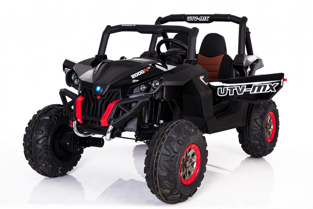Kinder Elektrofahrzeug Gigant Buggy (2-Sitzer) UTV 4×4 Schwarz