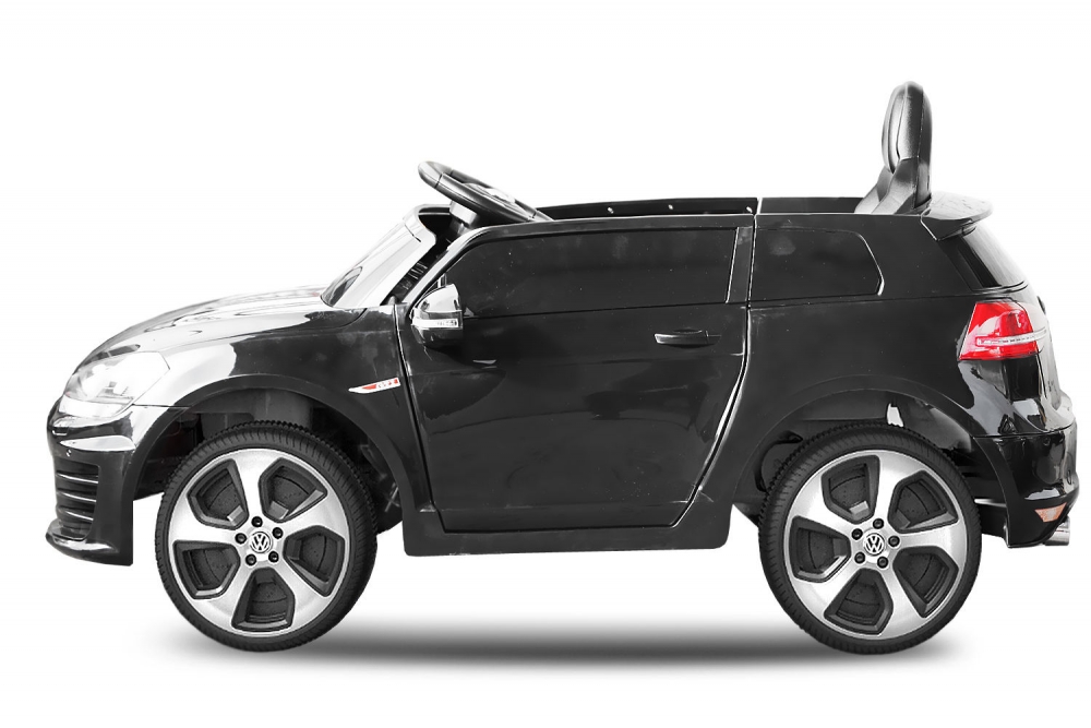 Lizenz Kinder Elektrofahrzeug Volkswagen Golf GTI schwarz